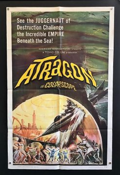Atragon (1965) - Original One Sheet Movie Poster