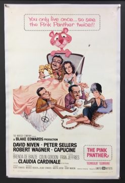 The Pink Panther (1964) - Original One Sheet Movie Poster