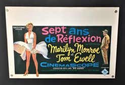 The Seven Year Itch (R1970) - Original Belgian Movie Poster
