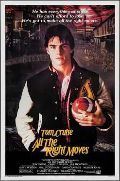 All The Right Moves (1983) - Original One Sheet Movie Poster
