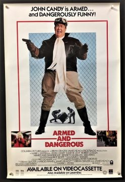 Armed and Dangerous (1986) - Original Video One Sheet Movie Poster