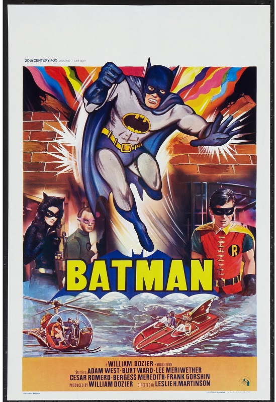 Batman (1966) – Original Belgian Movie Poster – Hollywood Movie Posters