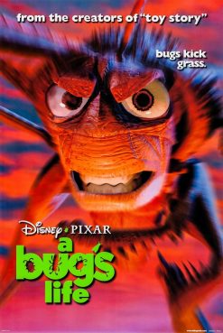 A Bug's Life (1998) - Original Disney Style B One Sheet Movie Poster
