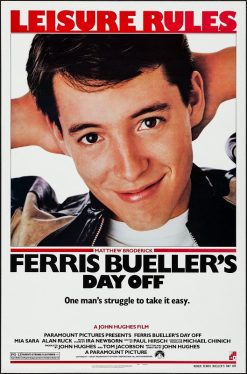 Ferris Bueller's Day Off (1986) - Original One Sheet Movie Poster