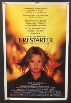 Fire Starter (1984) - Original One Sheet Movie Poster