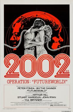 2002 A.D. Operation, Futureworld (1976) - Original One Sheet Movie Poster