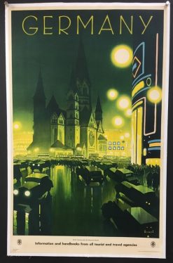 German National Railway Poster (1936) - Original Travel Poster