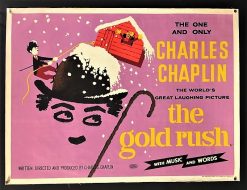 The Gold Rush (R1950's) - Original Quad Movie Poster