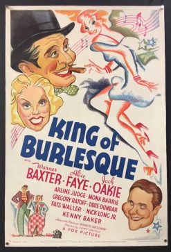 King Of Burlesque (1935) - Original One Sheet Movie Poster