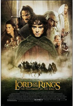 Lord Of the Rings, The Fellowship Of the Rings (2001) - Original One Sheet Movie Poster