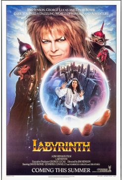 Labyrinth (1986) - Original Advance One Sheet Movie Poster