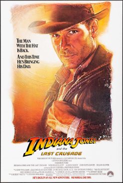 Indiana Jones and the Last Crusade (1989) - Original Advance One Sheet Movie Poster