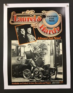 Laurel and Hardy, Another Fine Mess (1976) - Original Soundtrack Movie Poster