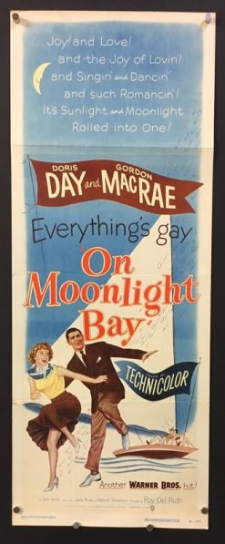 On Moonlight Bay (1951) - Original Insert Movie Poster