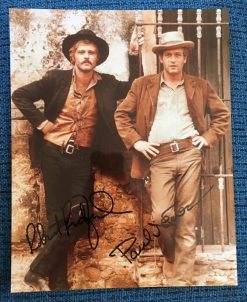 Paul Newman and Robert Redford Autograph