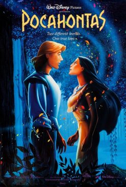 Pocahontas (1995) - Original Disney Advance One Sheet Movie Poster