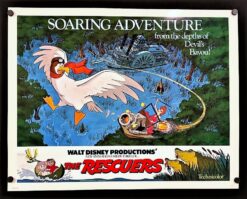 The Rescuers (1977) - Original Half Sheet Movie Poster