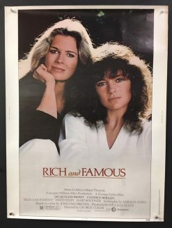 Rich and Famous (1981) - Original 30x40 Movie Poster