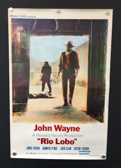 Rio Lobo (1971) - Original Belgian Movie Poster