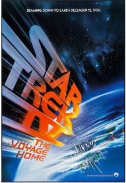 Star Trek 4 (1987) - Original Advance One Sheet Movie Poster
