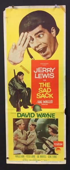 Sad Sack (1958) - Original Insert Movie Poster