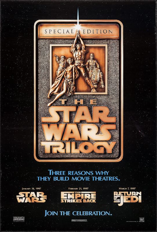 Daarbij Misleidend Vriend Star Wars Trilogy, Special Edition (R1997) – Original One Sheet Movie Poster  – Hollywood Movie Posters