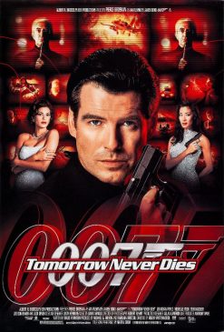 Tomorrow Never Dies (1997) - Original James Bond One Sheet Movie Poster