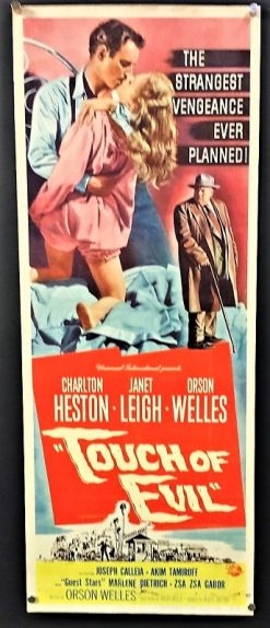 Touch Of Evil (1958) - Original Insert Movie Poster