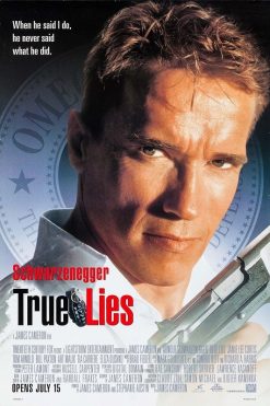 True Lies (1994) - Original Advance One Sheet Movie Poster