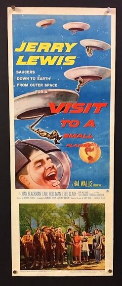 Visit To A Small Planet (1960) - Original Insert Movie Poster