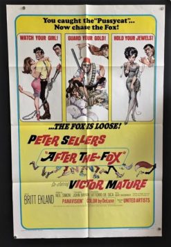 After the Fox (1966) - Original One Sheet Movie Poster