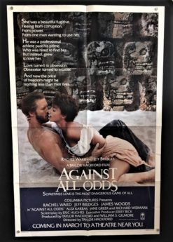 Against All Odds (1984) - Original One Sheet Movie Poster