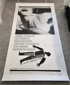 Anatomy of a Murder (1959) - Original Three Sheet Movie Poster