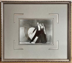 Fred Astaire and Ginger Rogers (1980's) - Original Photo Autographed and Framed