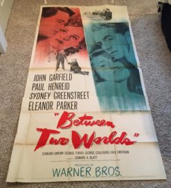 Between Two Worlds (1964) - Original Three Sheet Movie Poster