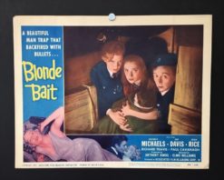 Blonde Bait (1956) - Original Lobby Card Movie Poster