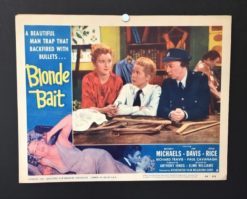 Blonde Bait (1956) - Original Lobby Card Movie Poster