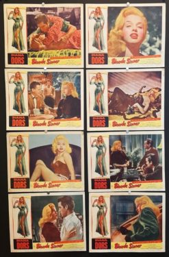 Blonde Sinner (1956) - Original Lobby Card Set Movie Poster