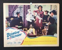 Blondie For Victory (1942) - Original Lobby Card Movie Poster
