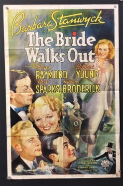 The Bride Walks Out (1936) - Original One Sheet Movie Poster