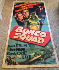 Bunco Squad (1950) - Original Three Sheet Movie Poster