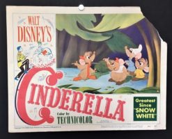 Cinderella (1950) - Original Disney Lobby Card Movie Poster