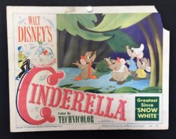 Cinderella (1950) - Original Disney Lobby Card Original Movie Poster