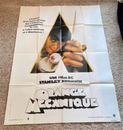 A Clockwork Orange (R1980's) - Original French Movie Poster