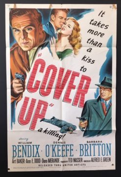Cover Up (1949) - Original One Sheet Movie Poster