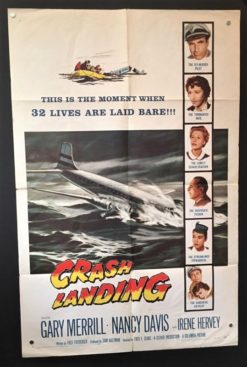 Crash Landing (1958) - Original One Sheet Movie Poster