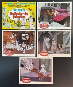 One Hundred and One (101) Dalmations (1961) - Original Lobby Card Set Movie Poster
