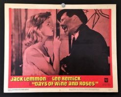 Days Of Wine and Roses (1963) - Original Lobby Card Movie Poster