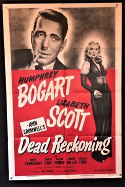 Dead Reckoning (R1955) - Original One Sheet Movie Poster