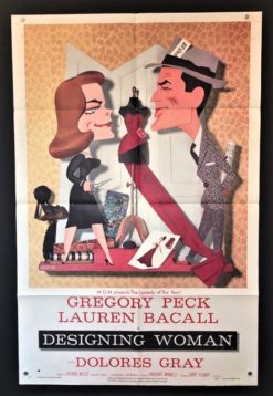 Designing Women (1957) - Original One Sheet Movie Poster